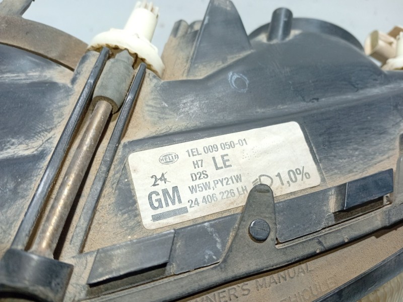 Recambio de faro izquierdo para opel omega b referencia OEM IAM 1216026 24406226 1EL00905001