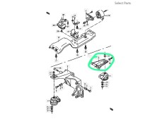 Recambio de soporte motor para suzuki vitara (et) hdi (se 420hdi) referencia OEM IAM   