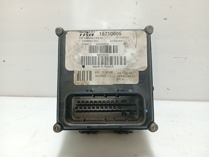 Recambio de abs para peugeot 407 (6d_) 1.8 16v (6d6fyc) referencia OEM IAM 9661702380  S118676001