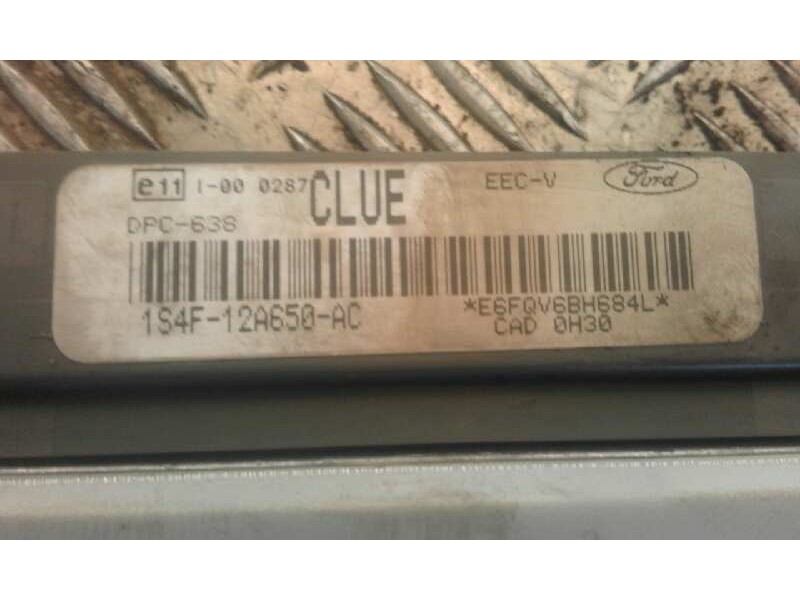 Recambio de centralita motor uce para ford focus berlina (cak) ghia   |   08.98 - 12.02 | 1998 - 2002 | 90 cv / 66 kw referencia