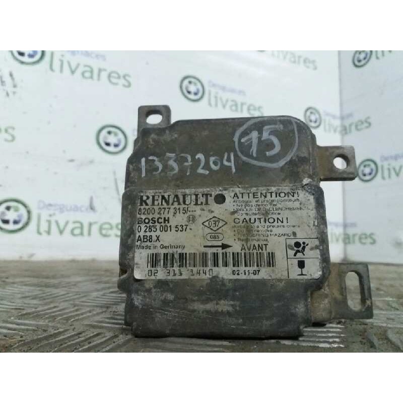Recambio de centralita airbag para  referencia OEM IAM 0285001537 8200277315 