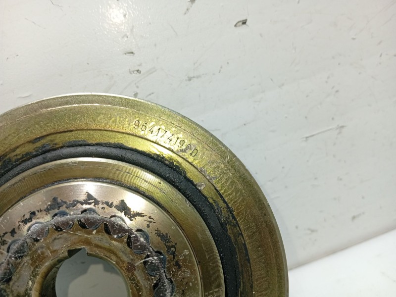 Recambio de polea cigueñal para peugeot 407 (6d_) 1.8 16v (6d6fyc) referencia OEM IAM 0515R1 9641741980 