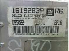 Recambio de centralita motor uce para opel astra g berlina 1.6 16v   |   0.98 - ... | 1998 | 101 cv / 74 kw referencia OEM IAM 1 2