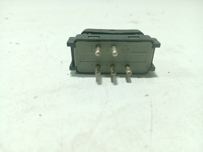 Recambio de interruptor calefaccion luna trasera para mercedes-benz 124 sedán (w124) 300 d (124.130) referencia OEM IAM   