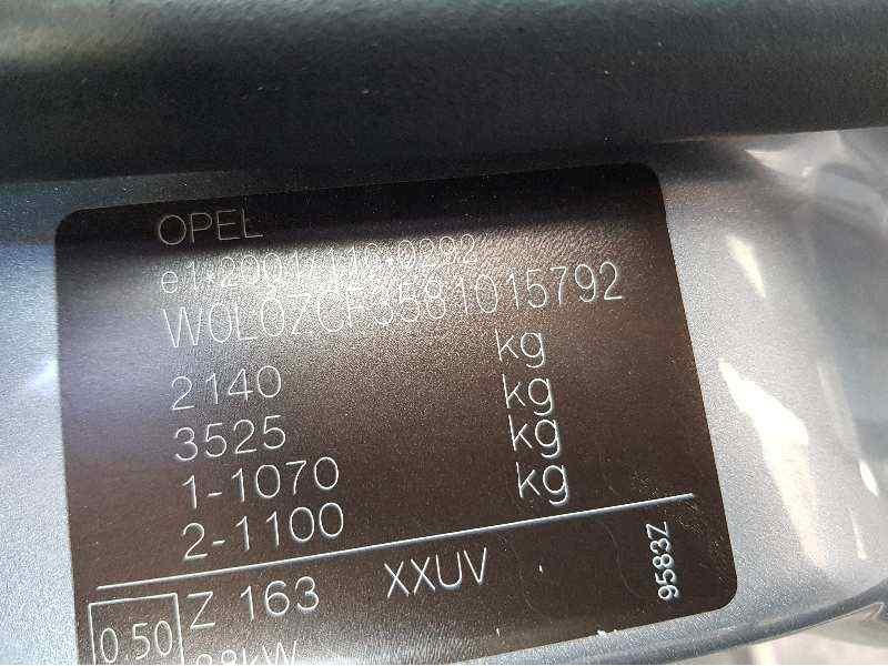 opel vectra c caravan elegance   |   07.05 - 12.08 | 2005 - 2008 | 120 cv / 88 kw del año 2005