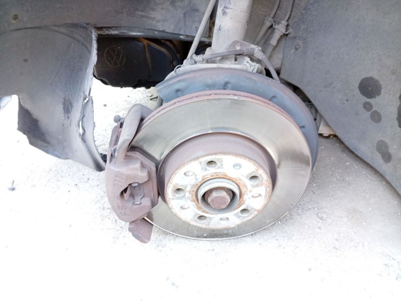 Recambio de mangueta delantera izquierda para volkswagen golf v (1k1) 1.9 tdi referencia OEM IAM 1K0407255P  