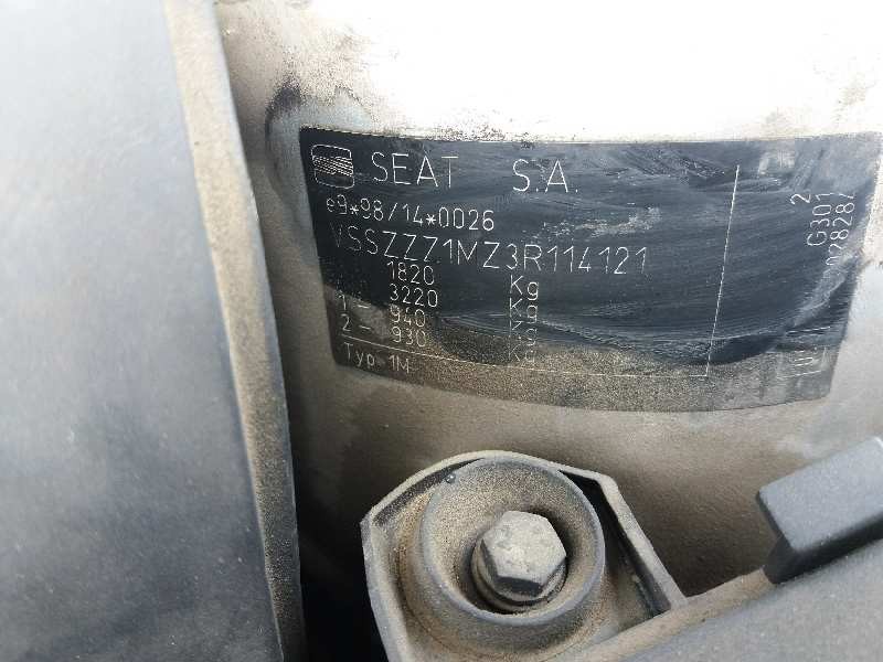 seat toledo (1m2)    |   0.99 - 0.04 | 1999 - 2004 del año 1999 seat toledo (1m2)    |   0.99 - 0.04 | 1999 - 2004 del año 1999