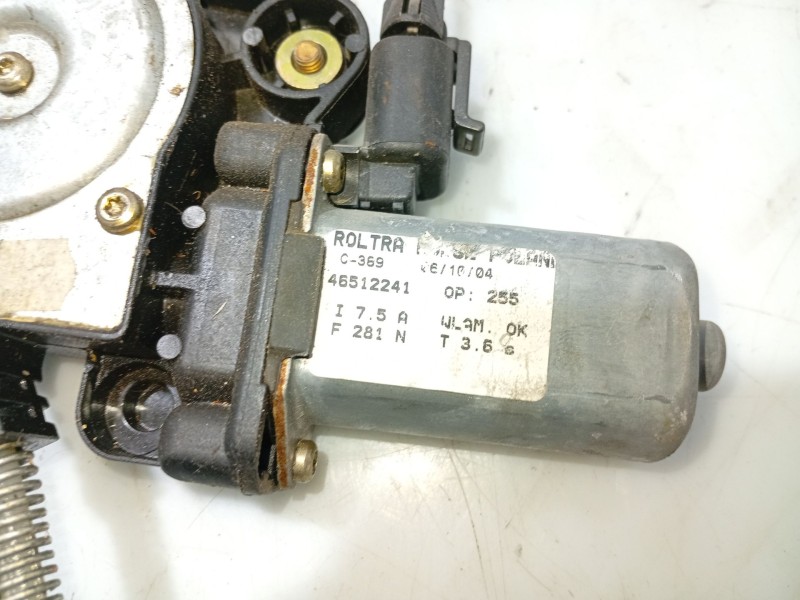 Recambio de elevalunas delantero derecho para fiat seicento (187) active referencia OEM IAM 46512241  