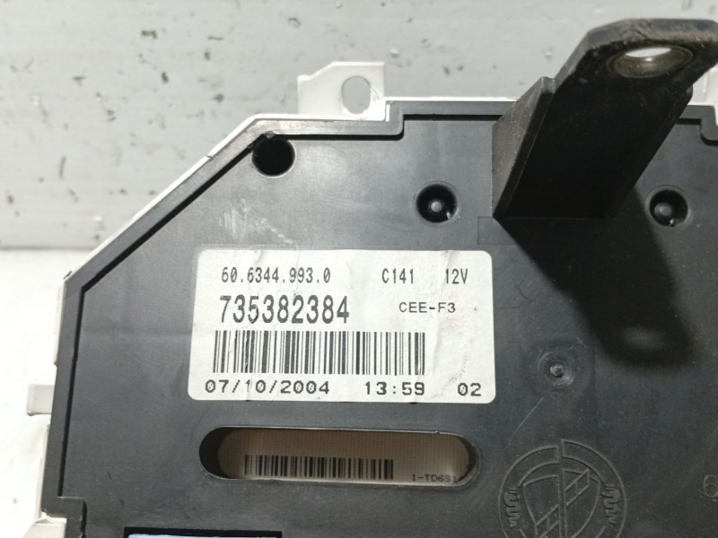 Recambio de cuadro instrumentos para fiat seicento (187) active referencia OEM IAM 0735262298 735382384 