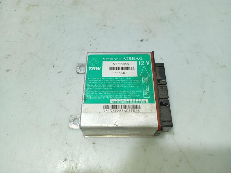 Recambio de centralita airbag para fiat seicento (187) active referencia OEM IAM 0051822611  