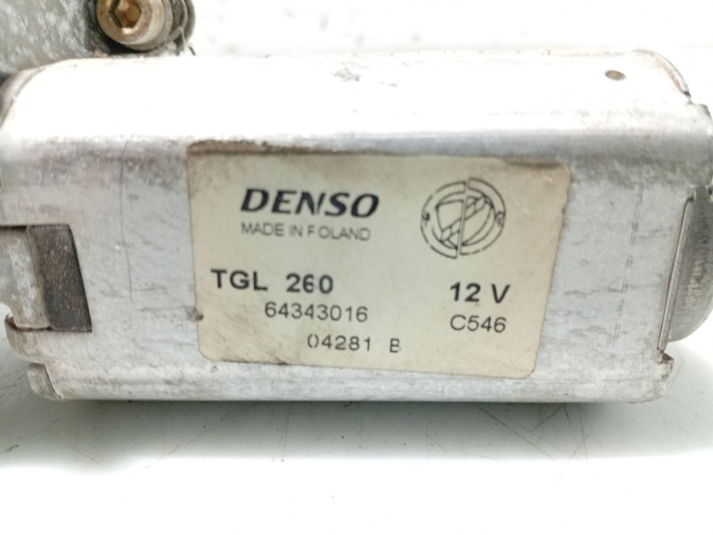 Recambio de motor limpia trasero para fiat seicento (187) active referencia OEM IAM 51741368 64343016 