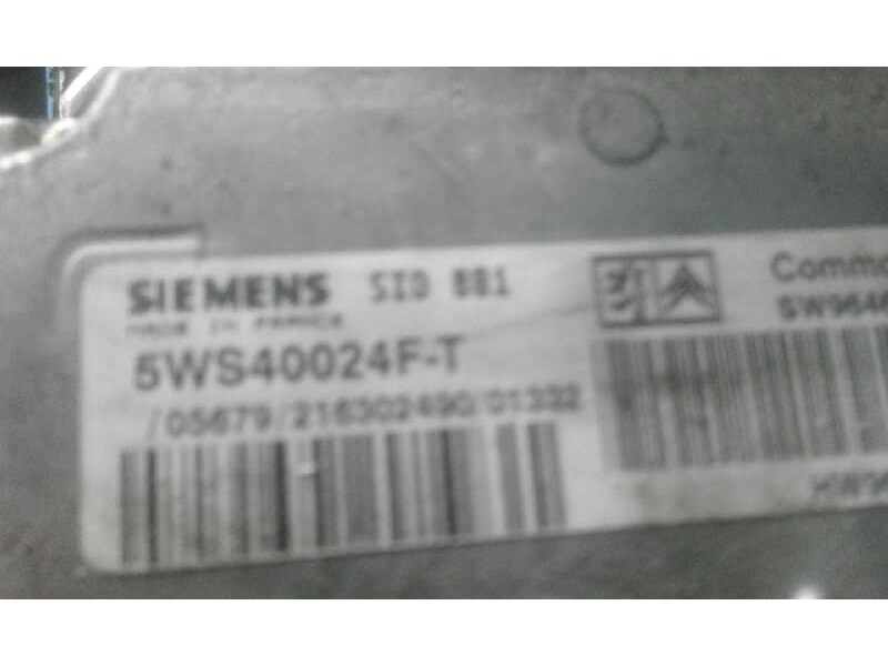 Recambio de centralita motor uce para peugeot 406 berlina (s1/s2) srdt   |   01.97 - 12.04 | 1997 - 2004 | 90 cv / 66 kw referen
