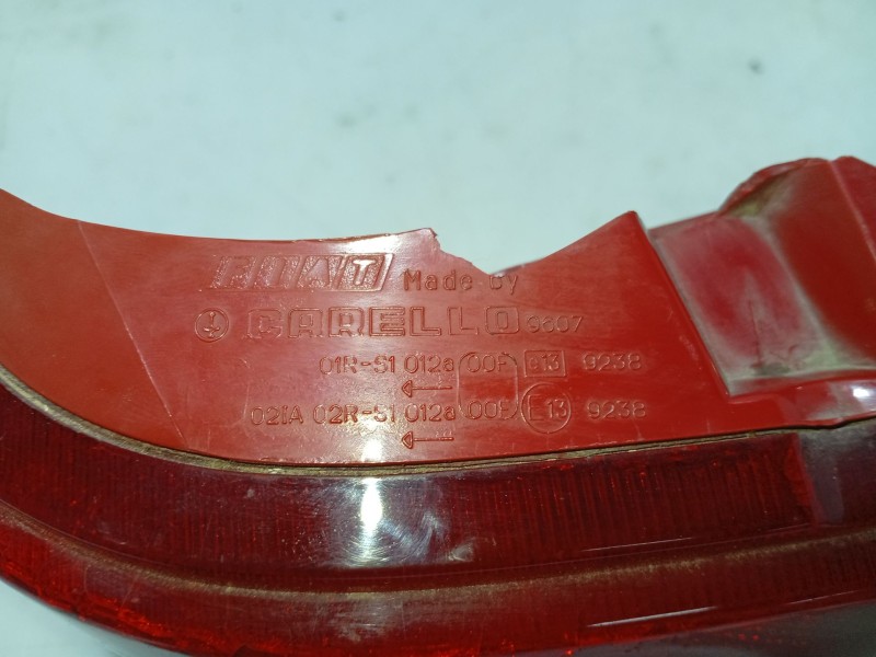 Recambio de piloto trasero izquierdo para fiat seicento (187) active referencia OEM IAM 46511339  