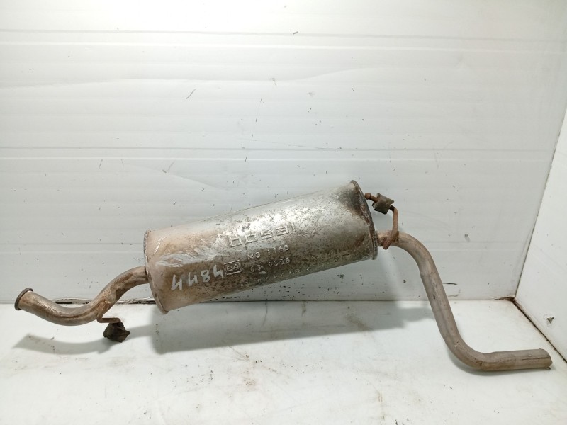 Recambio de tubo escape trasero para fiat seicento (187) active referencia OEM IAM 0046559846  