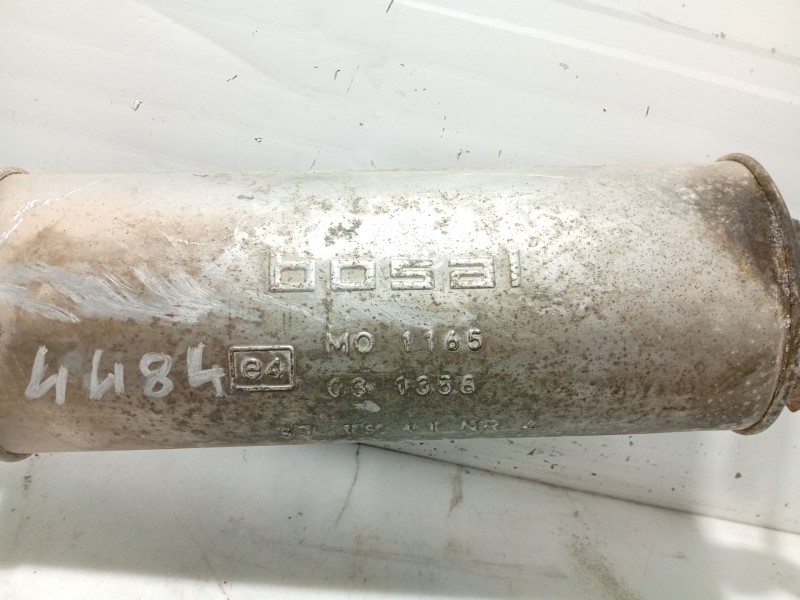 Recambio de tubo escape trasero para fiat seicento (187) active referencia OEM IAM 0046559846  