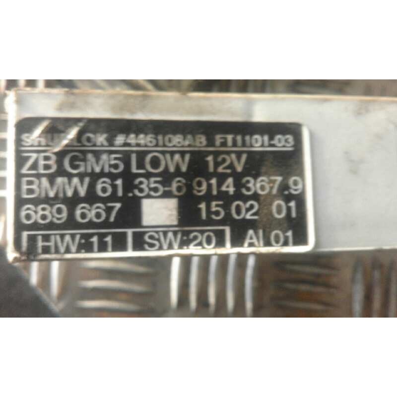 Recambio de modulo electronico para bmw serie 3 compact (e46) 316ti   |   06.01 - 12.05 | 2001 - 2005 | 116 cv / 85 kw referenci