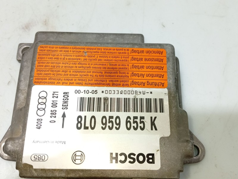 Recambio de centralita airbag para audi a3 (8l) 1.9 tdi referencia OEM IAM   