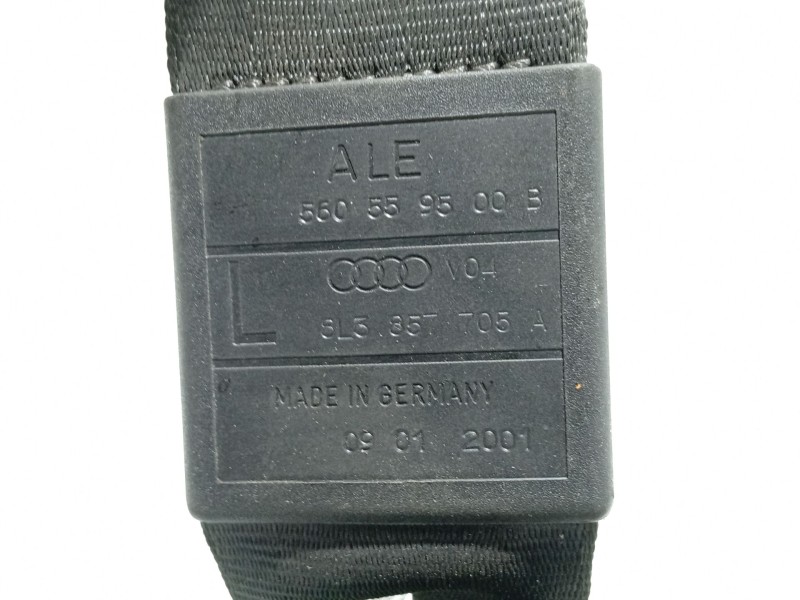 Recambio de cinturon seguridad delantero izquierdo para audi a3 (8l) 1.9 tdi referencia OEM IAM 8L3857705A  