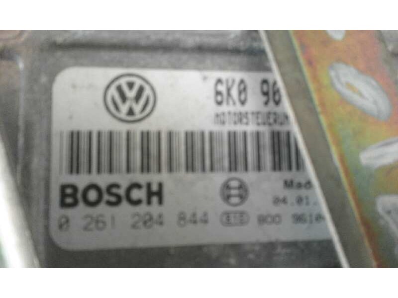 Recambio de centralita motor uce para seat ibiza (6k) 1.4   |   0.93 - ... | 1993 | 60 cv / 44 kw referencia OEM IAM 0261204844 