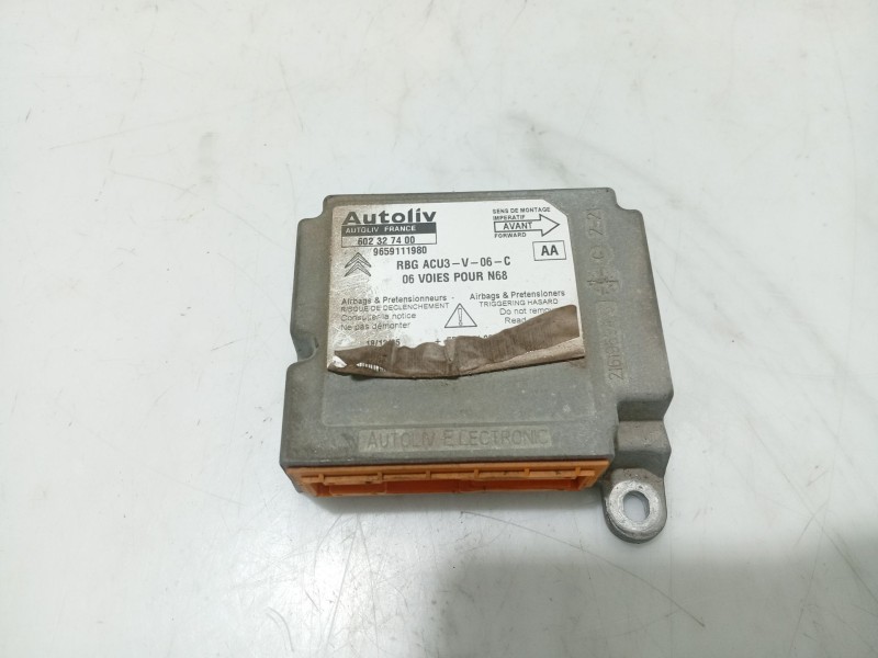 Recambio de centralita airbag para citroën xsara picasso (n68) 1.6 hdi referencia OEM IAM   