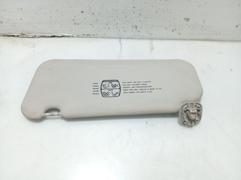 Recambio de parasol derecho para citroën xsara picasso (n68) 1.6 hdi referencia OEM IAM 8143CH  