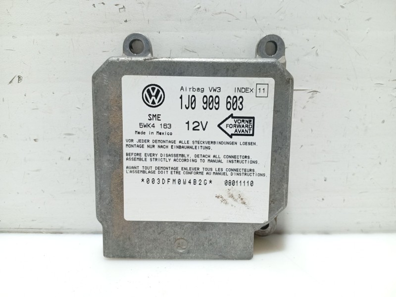 Recambio de centralita airbag para seat ibiza ii (6k1) 1.9 tdi referencia OEM IAM 1J0909603  5WK4163