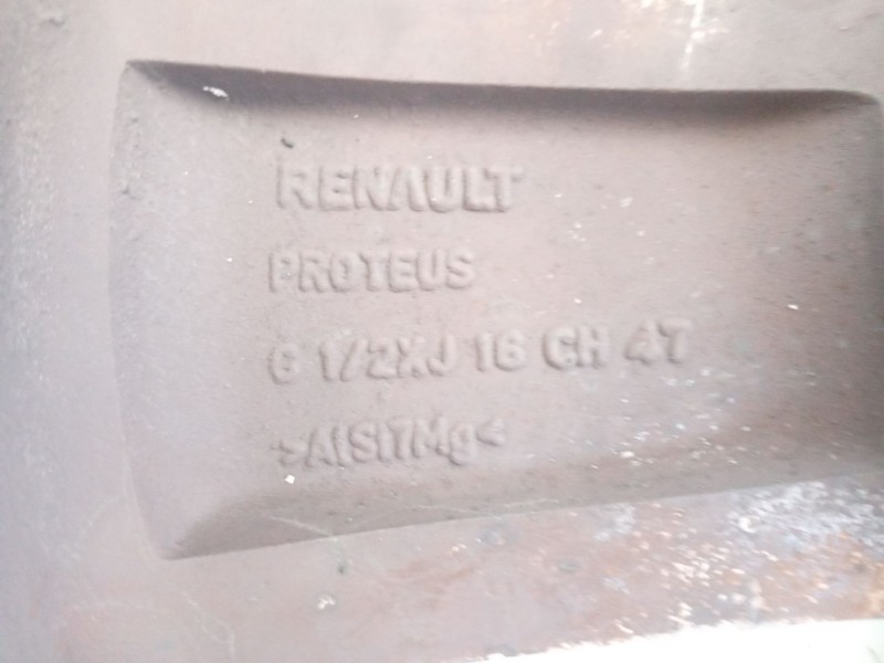 Recambio de llanta para renault grand scénic iii (jz0/1_) 1.9 dci referencia OEM IAM   