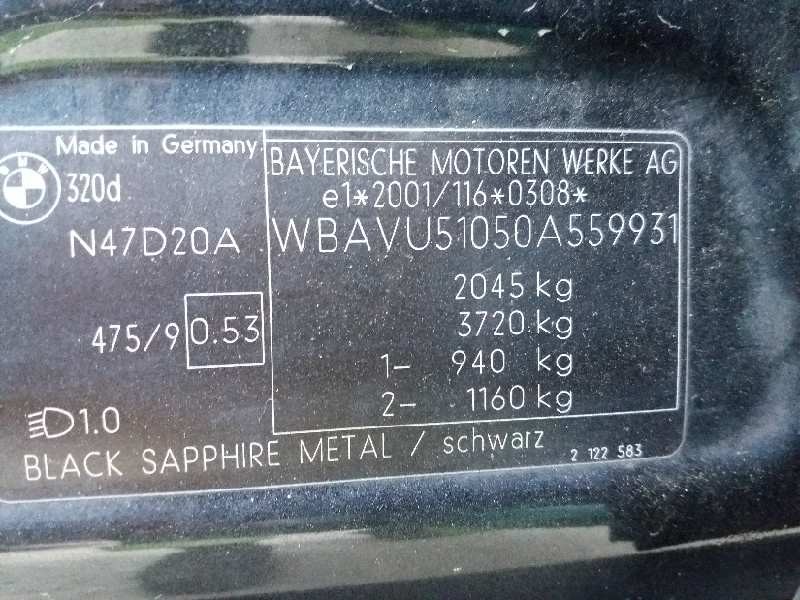 bmw serie 3 touring (e91) 320d   |   09.07 - 12.10 | 2007 - 2010 | 177 cv / 130 kw del año 2007