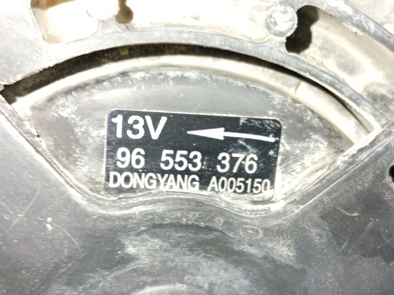 Recambio de electroventilador para chevrolet aveo / kalos hatchback (t200) 1.2 referencia OEM IAM 93740673  