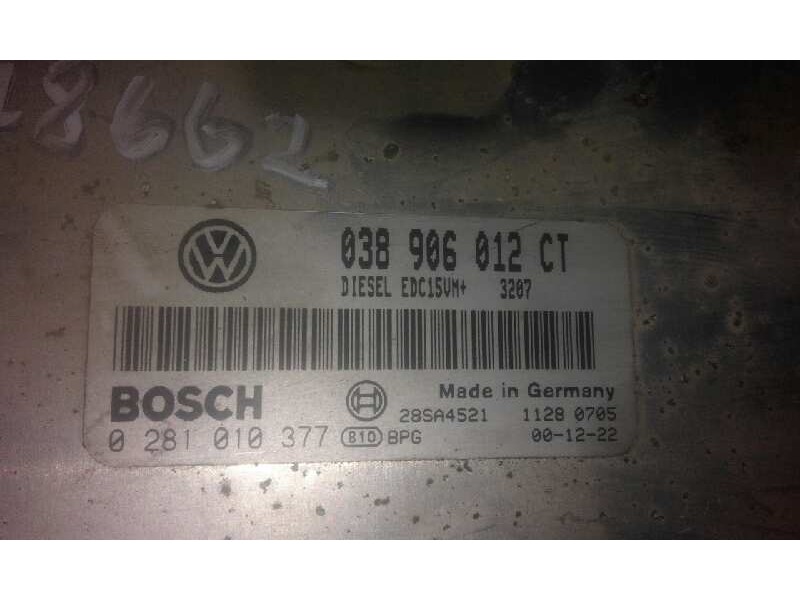 Recambio de centralita motor uce para volkswagen polo berlina (6n2) trendline   |   10.99 - 12.01 | 1999 - 2001 | 64 cv / 47 kw 