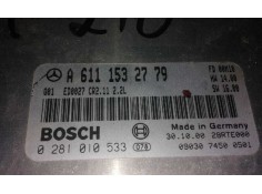 Recambio de centralita motor uce para mercedes clase e (w210) berlina diesel 3.0 turbodiesel cat   |   0.95 - 0.02 | 1995 - 2002 2