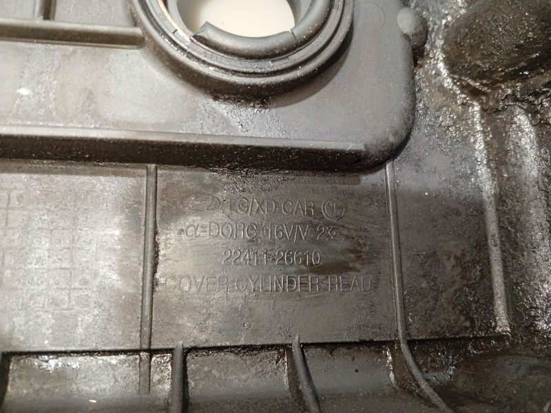 Recambio de tapa balancines para hyundai matrix (fc) 1.6 cat referencia OEM IAM 2241026611 2241126610 
