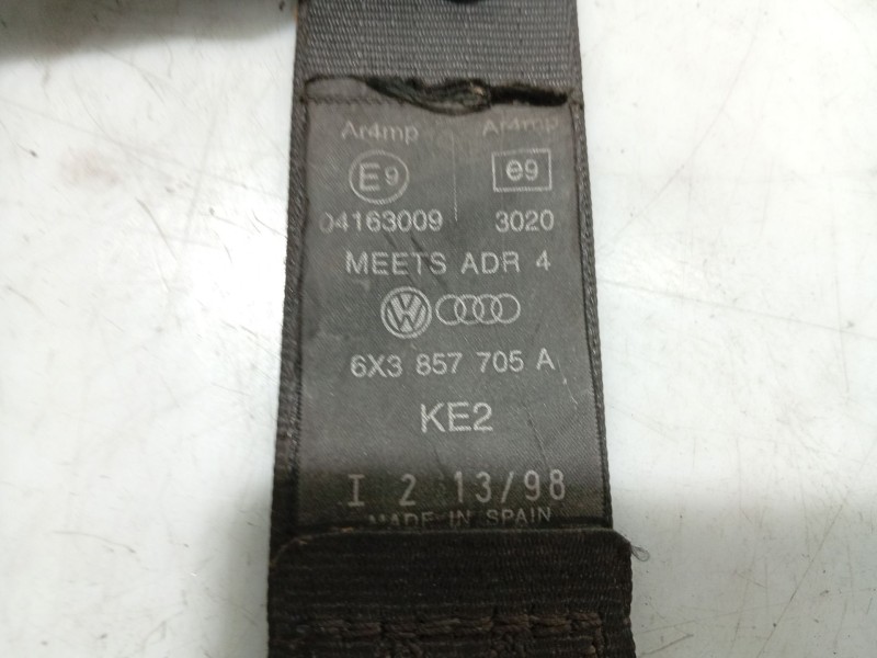 Recambio de cinturon seguridad delantero izquierdo para seat arosa (6h1) referencia OEM IAM   