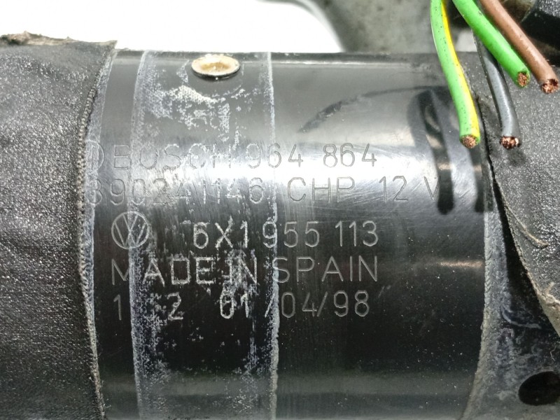 Recambio de motor limpia delantero para seat arosa (6h1) referencia OEM IAM   