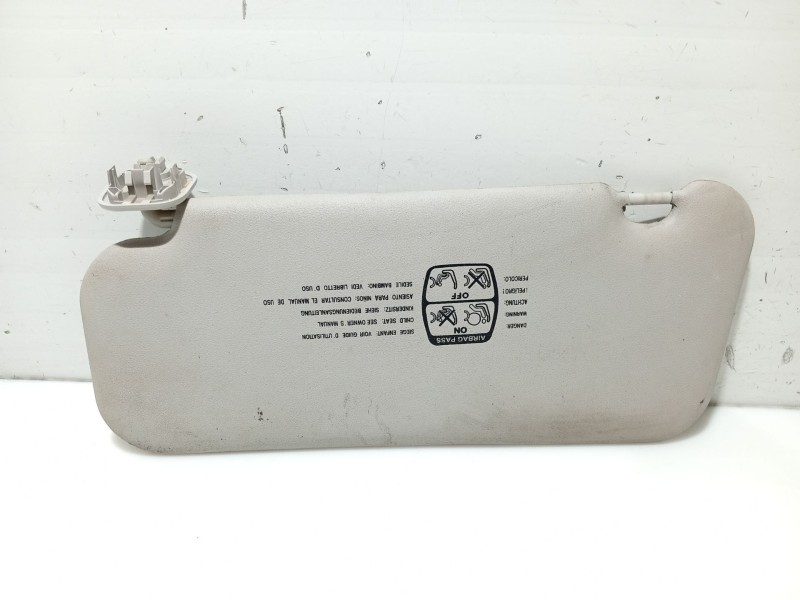 Recambio de parasol derecho para peugeot 307 (3a/c) 1.6 16v referencia OEM IAM 8143HL  