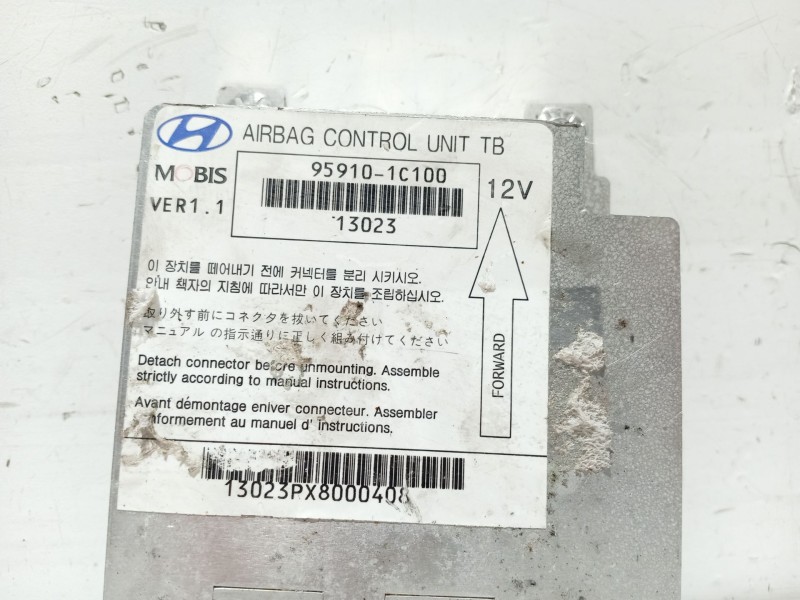 Recambio de centralita airbag para hyundai getz (tb) referencia OEM IAM 959101C100  13023PX8000408