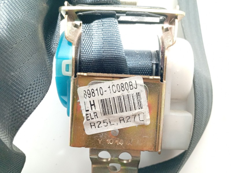 Recambio de cinturon seguridad trasero izquierdo para hyundai getz (tb) referencia OEM IAM 898101C080BJ  