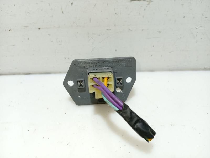 Recambio de resistencia calefaccion para chevrolet matiz referencia OEM IAM 96591596  