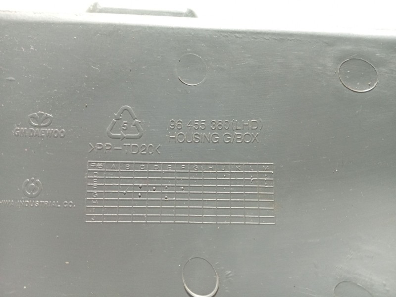 Recambio de guantera para chevrolet matiz referencia OEM IAM 96435436  