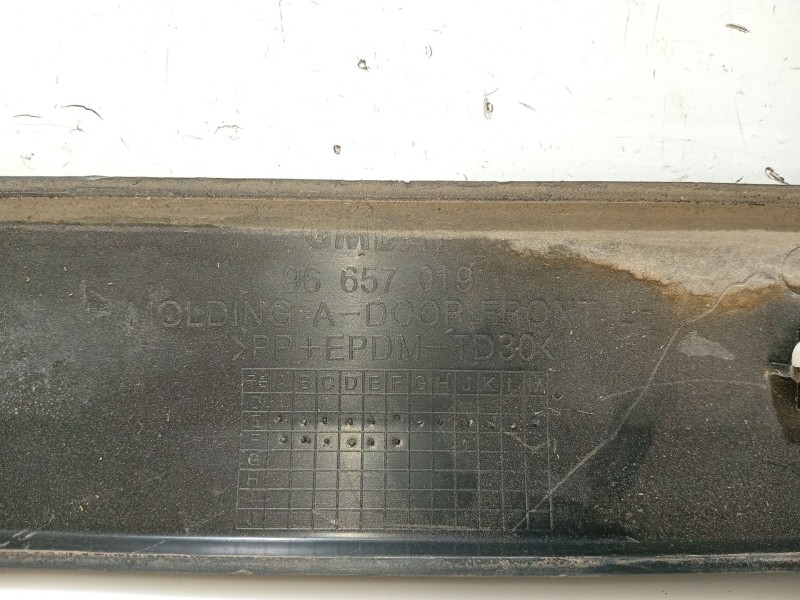 Recambio de moldura para chevrolet matiz referencia OEM IAM 96657019  