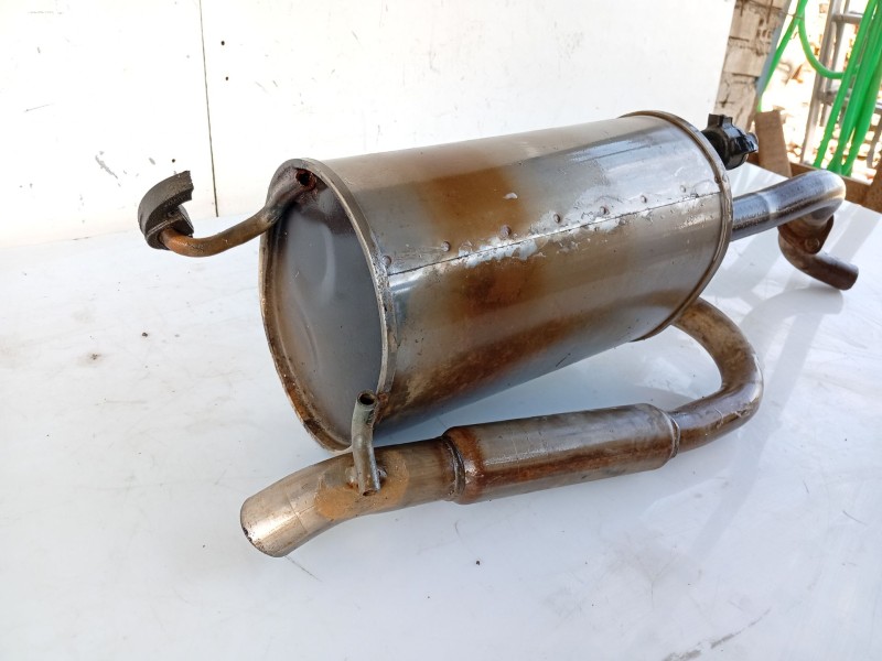 Recambio de tubo escape trasero para chevrolet matiz referencia OEM IAM 96591520  