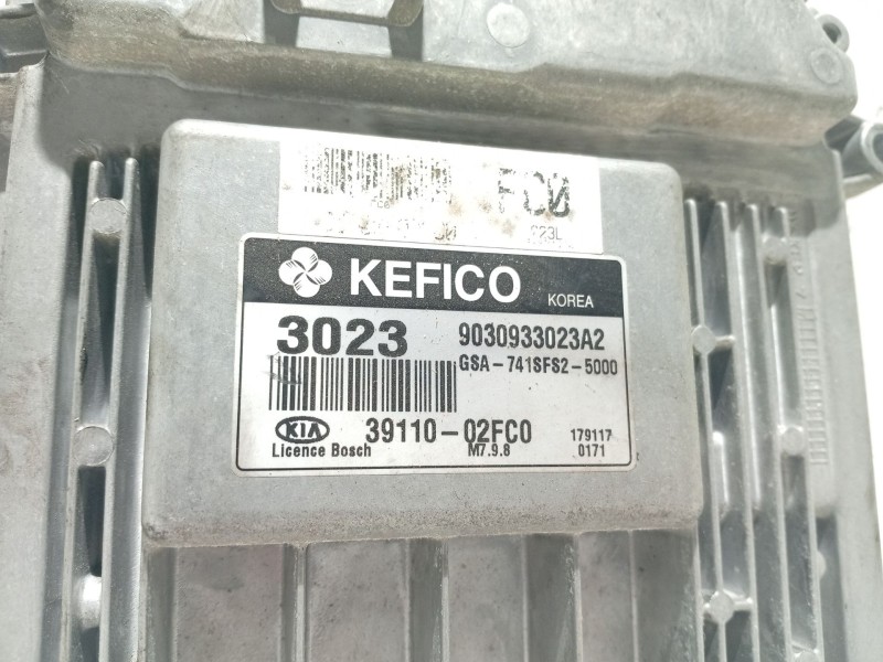 Recambio de centralita motor uce para kia picanto referencia OEM IAM 3911002FCO GSA741SFS25000 9030933023A2