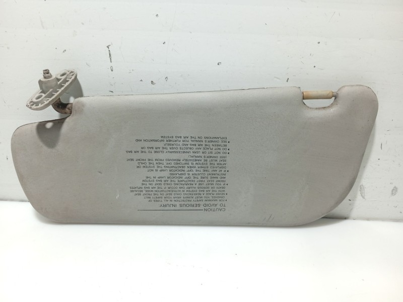 Recambio de parasol derecho para kia picanto referencia OEM IAM 8522007490ED  