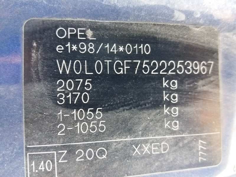 opel zafira a elegance   |   08.00 - 12.05 | 2000 - 2005 | 101 cv / 74 kw del año 2000 opel zafira a elegance   |   08.00 - 12.05 | 2000 - 2005 | 101 cv / 74 kw del año 2000