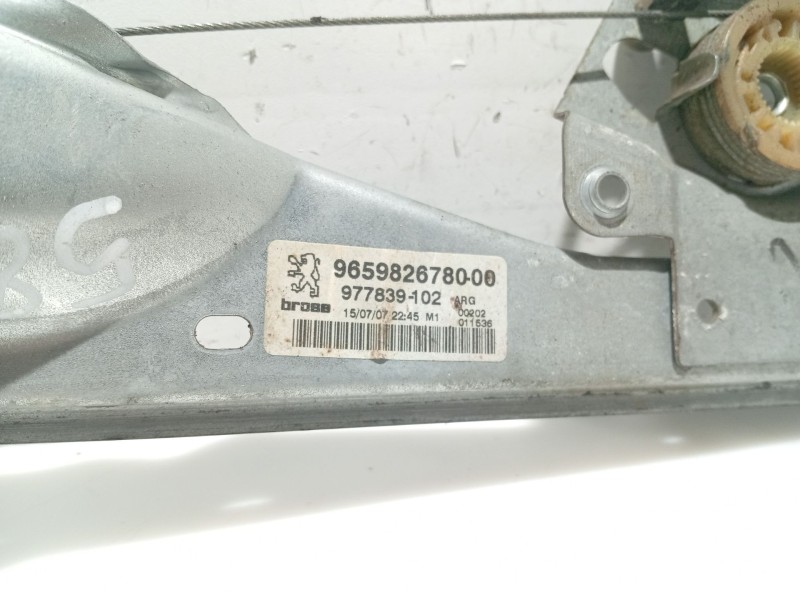 Recambio de elevalunas trasero izquierdo para peugeot 308 i (4a_, 4c_) 2.0 hdi referencia OEM IAM 9223C9 9659826780 977839102