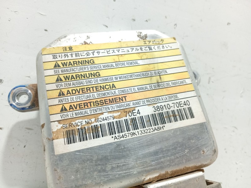 Recambio de centralita airbag para suzuki vitara (et) hdi (se 420hdi) referencia OEM IAM 3891070E40  16244579