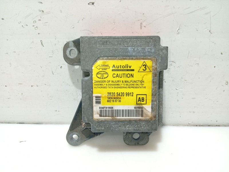 Recambio de centralita airbag para tata indica referencia OEM IAM 282054209912 D242TA10626 602168700