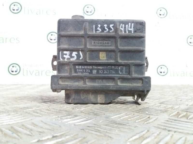 Recambio de centralita motor uce para opel kadett e cup lim.   |   06.86 - ... | 1986 | 82 cv / 60 kw referencia OEM IAM 5WK6204 Recambio de centralita motor uce para opel kadett e cup lim.   |   06.86 - ... | 1986 | 82 cv / 60 kw referencia OEM IAM 5WK6204