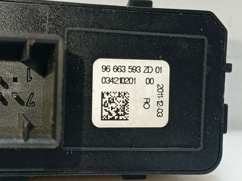 Recambio de interruptor para peugeot 508 i (8d_) 1.6 hdi referencia OEM IAM 96663593ZD  034210201