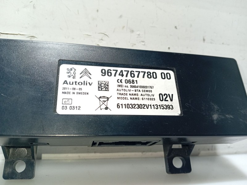 Recambio de modulo electronico para peugeot 508 i (8d_) 1.6 hdi referencia OEM IAM 9674767780  356541033231757